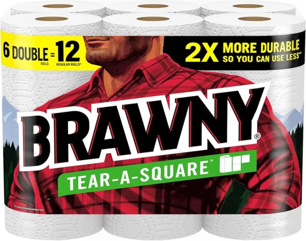 Brawny Tear-A-Square